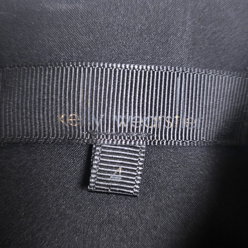 Kelly Wearstler Women's Black Cutout Sheath‎ Dress Pockets Zipper Back Size 4 - Picture 5 of 12